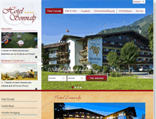 Tablet Screenshot of hotelsonnalp.info